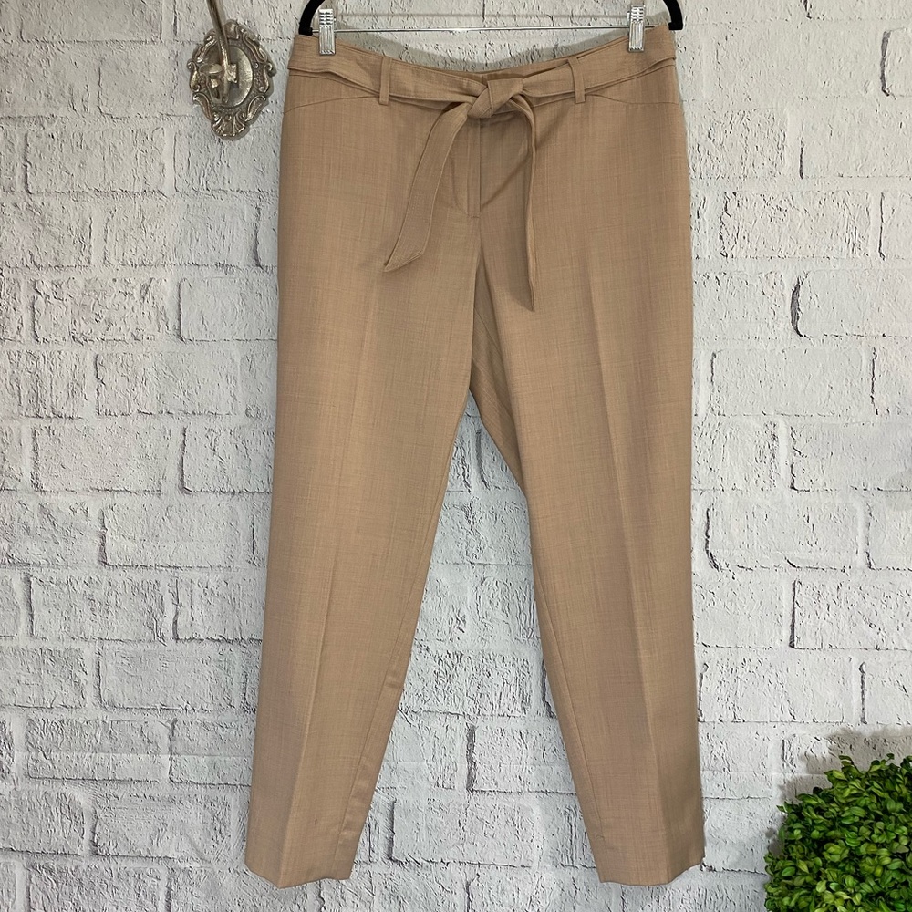 WHBM Tan Ankle Trousers